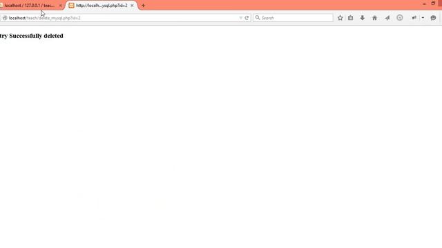 PHP MySql DELETE data from mysql table смотреть онлайн