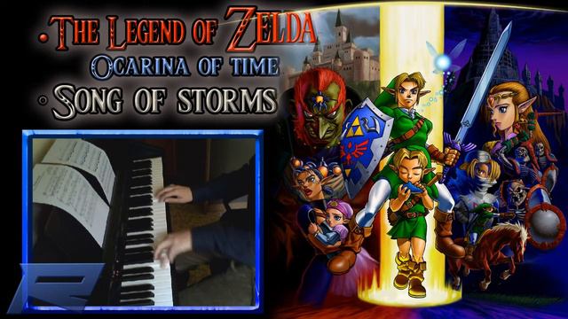 [PIANO] Song of Storms - TLoZelda: Ocarina of Time (Own arrangement) смотреть онлайн
