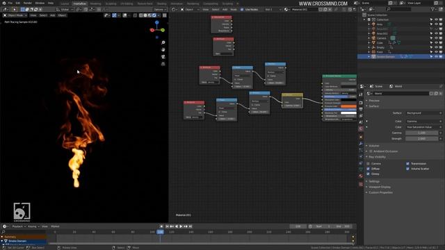 Chapter 2 - Mantaflow Volume Shading / Blender смотреть онлайн