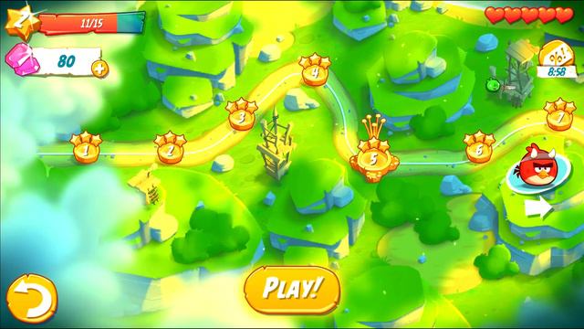 Angry Birds 2 - Mobile Gameplay Walkthrough Part 2 (iOS, Android) смотреть онлайн