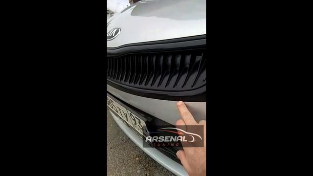 Решётка(маска) радиатора KIA RIO 4 отзыв смотреть онлайн