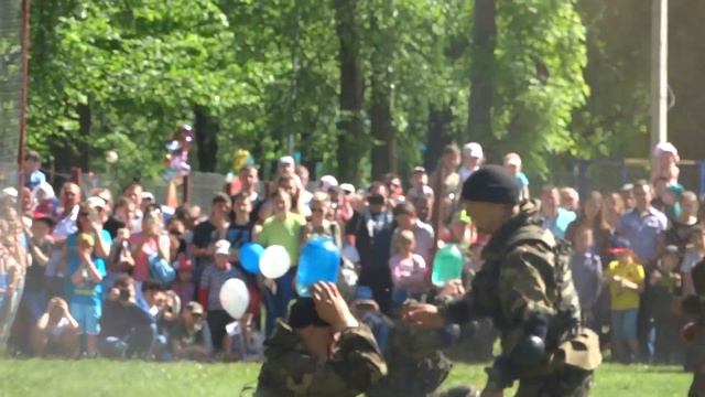 Выступление 5 Бригады ОБрСпН г Марьина Горка 09 05 2018 г смотреть онлайн