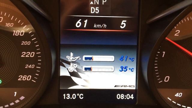 Mercedes C-Class w205 and GLC-class X253 AMG cluster menu activation смотреть онлайн