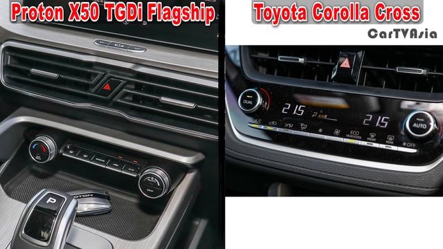 2022 Toyota Corolla Cross vs 2022 Proton X50 Flagship смотреть онлайн