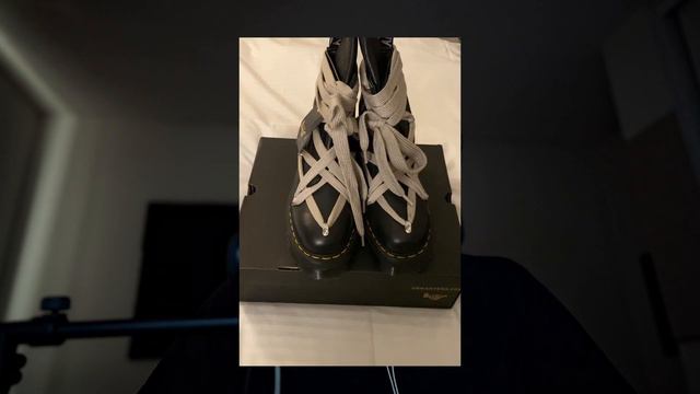 Rick Owens X Dr. Martens Pent Jumbo Lace 1460 & DRKSHDW Bolan Banana Zip Pickups