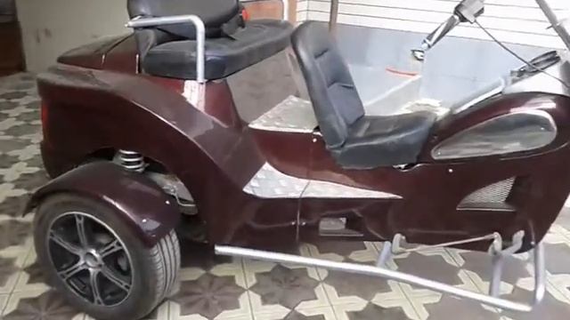 Мой трайк с двигателем от оки смотреть онлайн