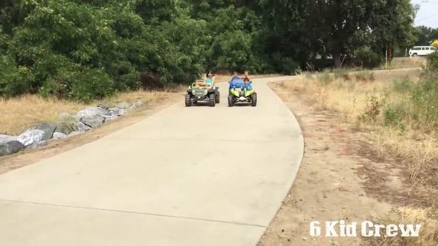 Power Wheels Jeep Hurricane, Power Wheels Dune Racer, Power Wheels Ford Raptor F 150 - Kid Fun смотреть онлайн