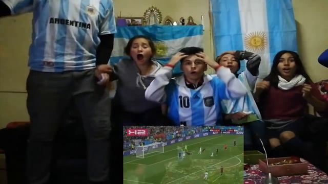 ARGENTINA 0 CROACIA 3 | REACCION DE UN HINCHA | RUSIA 2018 | WORLD CUP смотреть онлайн