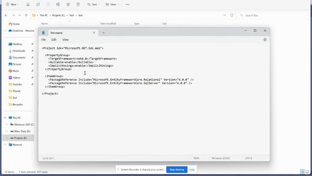 Project.json file | project.json file in asp.net core | Asp .NET core 6.0 tutorial part 9 смотреть онлайн