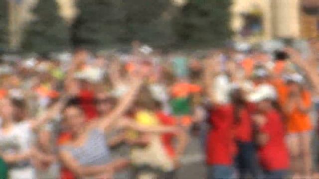 "Детство - это я и ты" - Хореография - Площадь Свободы - Репетиция Шоу "Дети Харькова за мир" смотреть онлайн