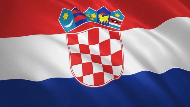 Развевающийся флаг Хорватии / Waving Flag of Croatia смотреть онлайн