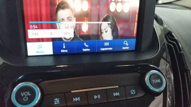 2022model Ford courier titanyum plus USB den video oynatma ve gizli özellik aktivasyonu смотреть онлайн