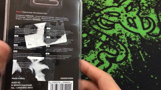 000087009A Ароматизатор воздуха салона, запах сосна и апельсин Audi Gecko смотреть онлайн