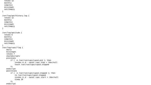Unix & Linux: command to clean up old log files смотреть онлайн