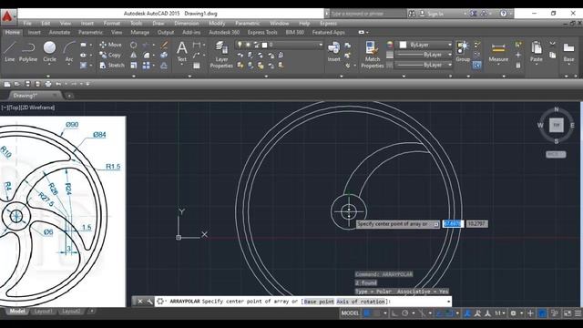 Llanta en autocad 2d смотреть онлайн