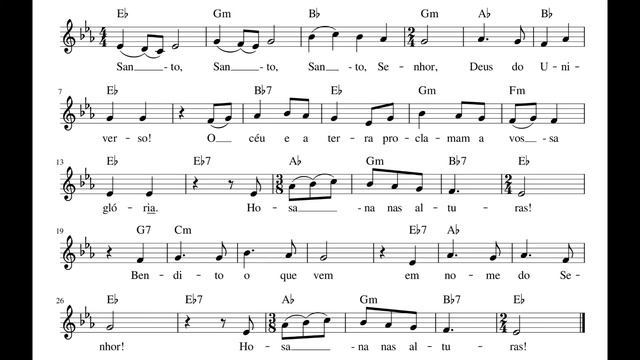 Santo (Ordinário Da Missa | Liturgia Eucarística)