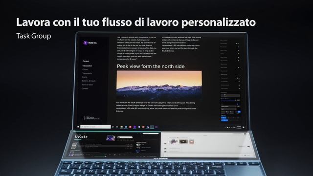 ASUS ZenBook Duo 14 (UX482) смотреть онлайн