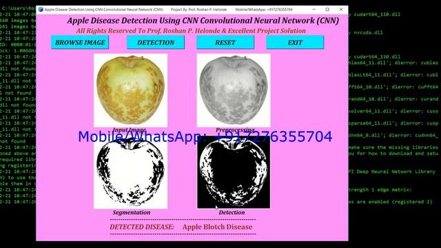 Fruit Disease Detection Using Image Processing | Python Project With Source Code | IEEE Base Projec смотреть онлайн