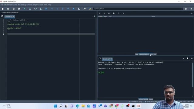 How to Install Anaconda, Jupyter Notebook, Spyder, and rstudio on windows system смотреть онлайн