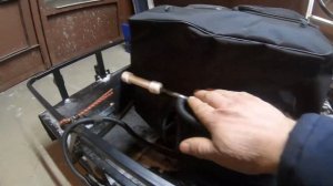 Обзор мотобуксировщика Мужик М-760 с модулем толкач - мои доработки