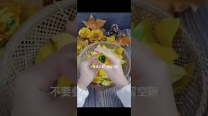 Лайфхак | Цветы из листьев | Удивительные вещи из обычных материалов | DIY |