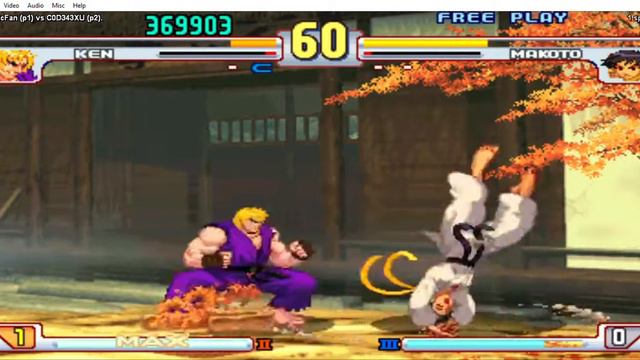 Street Fighter iii 3rd Strike Arcade mode game play 2 смотреть онлайн