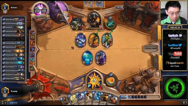 Hearthstone F2P ladder climb on EU #33 omg Jaraxxus смотреть онлайн