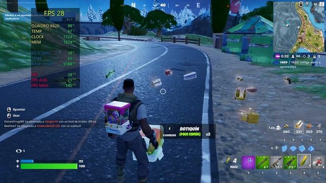 FORTNITE 2024 ✨ | NVIDIA QUADRO K620 ? | THOR BENCH смотреть онлайн