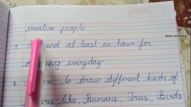 My Hobby - Drawing//10 lines Essay on my hobby drawing in Cursive writing//My Hobby drawing Speech смотреть онлайн