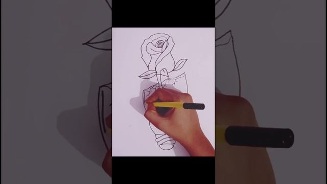 #how to draw a light and rose drawing || sample drawing || pencil sketch || nagma art ????????????? смотреть онлайн