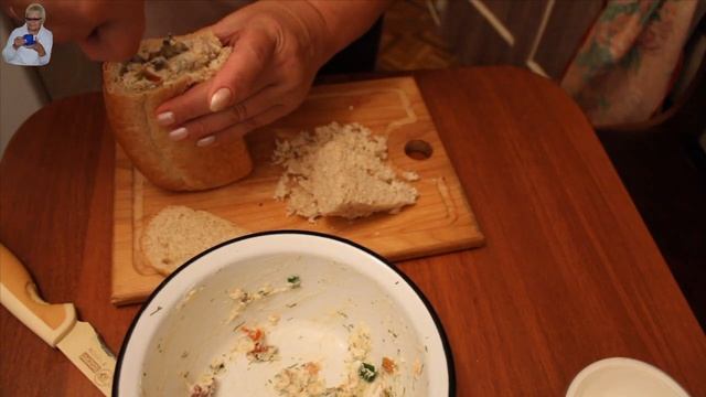 Бутерброд, а может и не бутерброд, а просто вкусная холодная закуска. Закуска -мозаика. смотреть онлайн