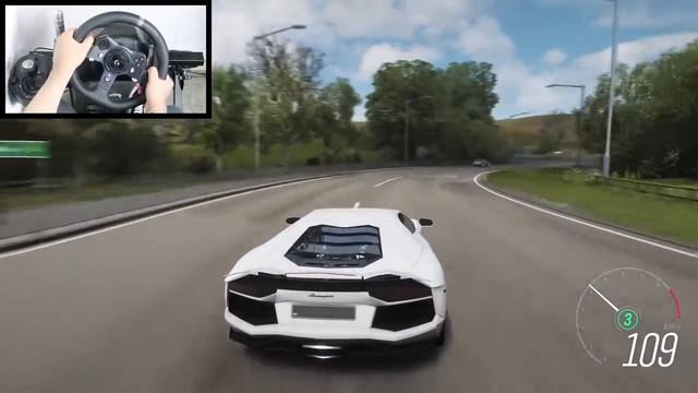 Побил все рекорды Forza Horizon 4 Lamborghini Aventador FE смотреть онлайн