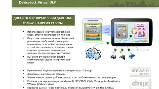 DeviceLock DLP: Настоящее предотвращение утечек данных.
