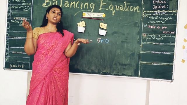 Maths Activity Class 7 Simple Equation Balancing equation смотреть онлайн