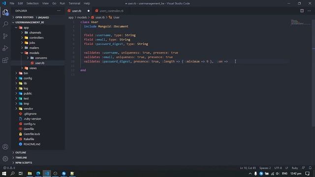 Ruby On Rails With MongoDB Part 6 - Validations смотреть онлайн