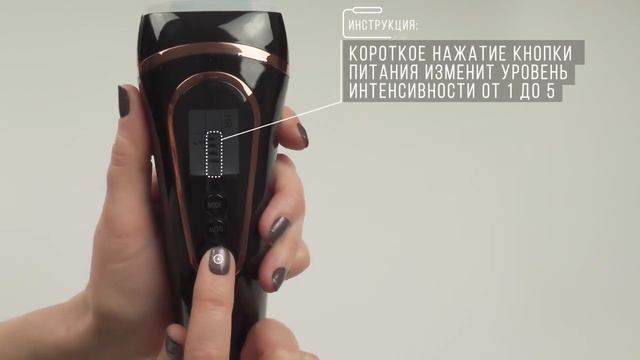 Фотоэпилятор с LED экраном INSPIRE IPL 3 в 1 смотреть онлайн