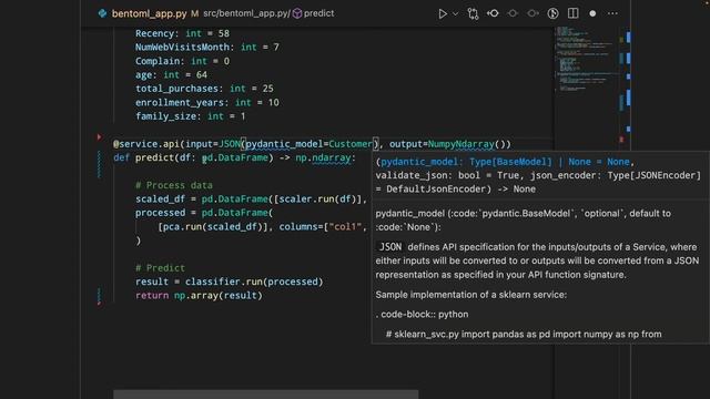 BentoML: Create a Custom Machine Learning Powered API with Pydantic смотреть онлайн