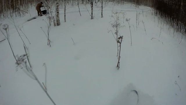 Длинный и короткий снегоход своими руками, тест драйв. смотреть онлайн