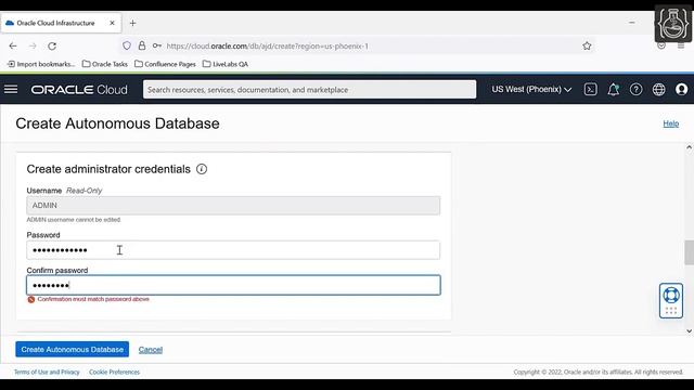 Lab: Provision an Autonomous JSON Database смотреть онлайн