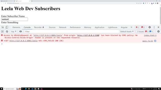 36. Create Node Server and make Ajax call to the Node Url with XMLHttpRequest Object - AJAX смотреть онлайн