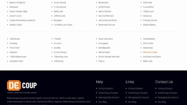 DeCoup - WordPress Theme for Coupons and Deals | Themeforest Templates смотреть онлайн