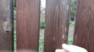 Чем не нужно красить забор?? Оцениваю пропитки для дерева.