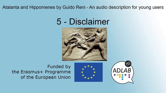 Atalanta and Hippomenes by Guido Reni - An audio description for young users (ENG) - Disclaimer смотреть онлайн