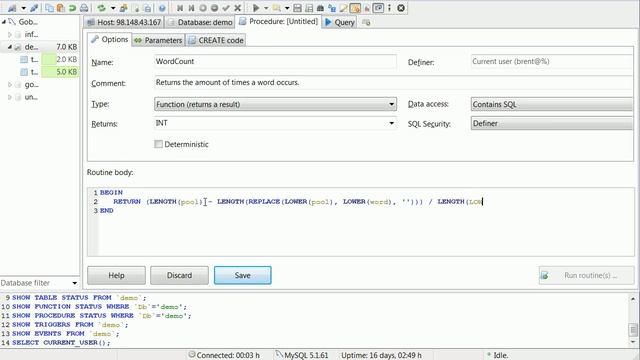 Intermediate MySQL: Functions смотреть онлайн