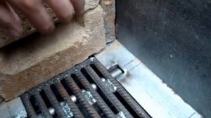 Ракетный котёл, футеровка топки Rocket stove water heater fyterovka 7