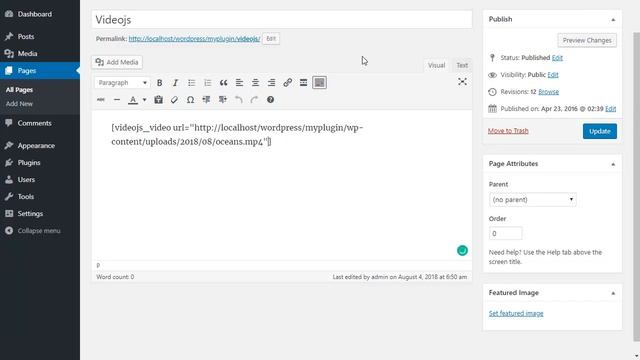 How to Embed a Video with Video.js Player in WordPress смотреть онлайн