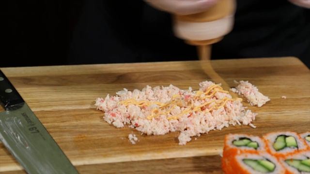 Запеченная Калифорния | Суши Рецепт | Baked California sushi смотреть онлайн
