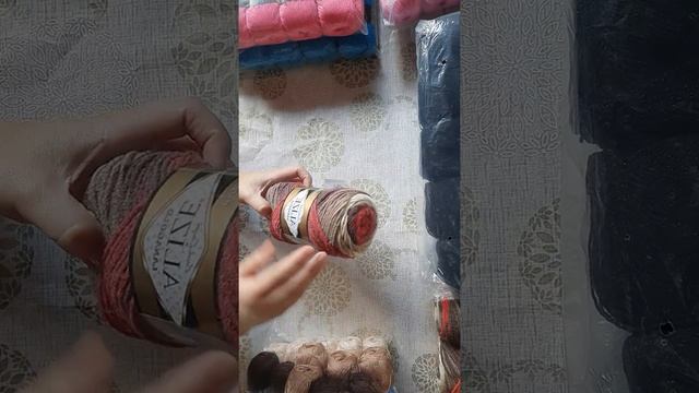 Моя новая пряжа.