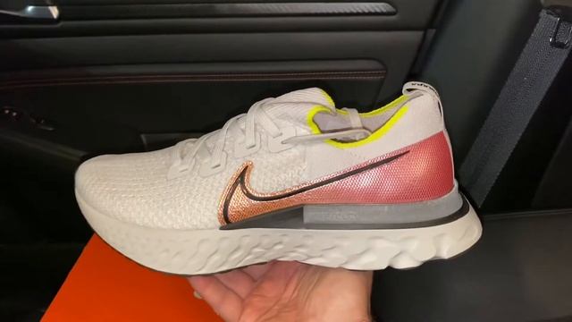 Nike React Infinity Run Flyknit Pink Blast womens shoes смотреть онлайн
