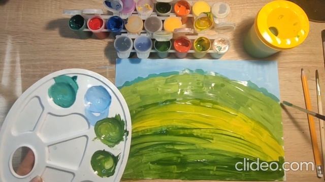 Летний пейзаж. для детей дошкольного возраста 5-6 лет смотреть онлайн